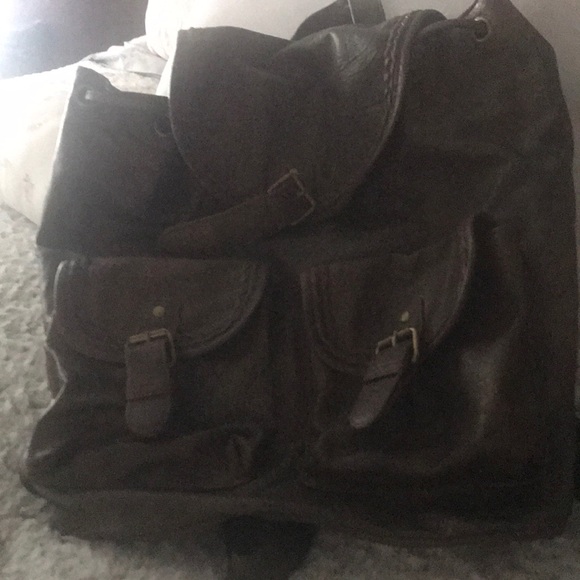 Claire’s brown backpack. - Picture 1 of 3